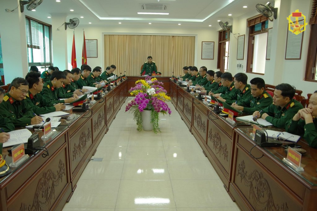 Bộ Tư lệnh Hóa học kiểm tra toàn diện Trường Sĩ quan Phòng hóa năm 2020