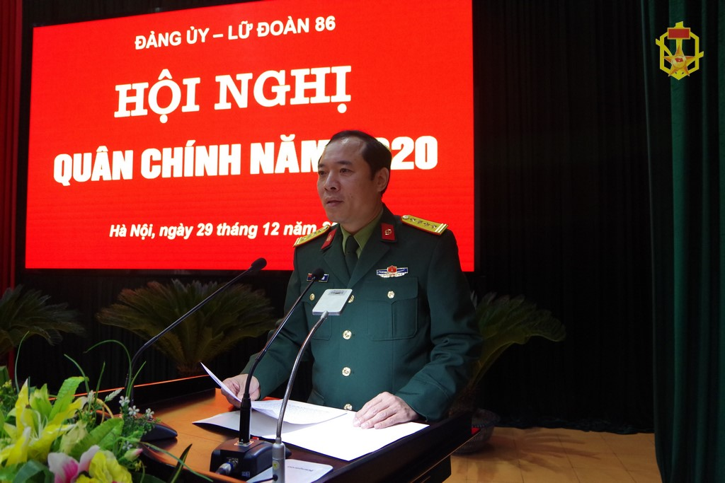 Lữ đoàn 86 tổ chức Hội nghị quân chính năm 2020