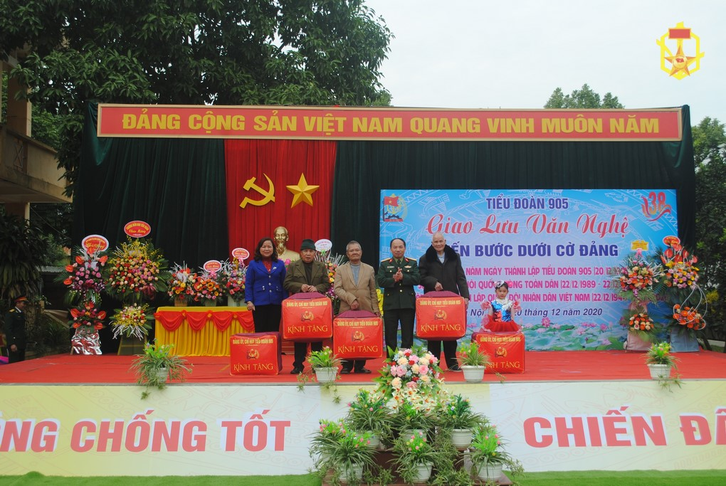 Hoạt động trải nghiệm và giao lưu văn nghệ kỷ niệm 38 năm ngày thành lập Tiểu đoàn 905 (20/12/1982 - 20/12/2020), 31 năm Ngày Hội QPTD (22/12/1989 - 22/12/-2020) và 76 năm ngày thành lập QĐND Việt Nam (22/12/1944 - 22/12/2020)