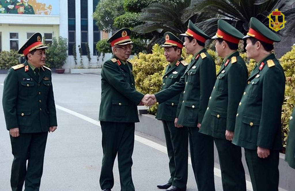 Thượng tướng Nguyễn Chí Vịnh thăm và làm việc với Bộ tư lệnh Hóa học