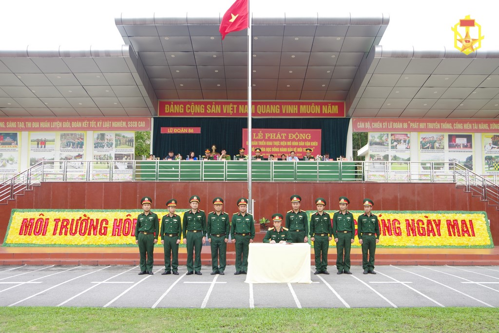 Lữ đoàn 86 ra quân thực hiện mô hình Dân vận khéo “Bộ đội Hóa học đồng hành bảo vệ môi trường”