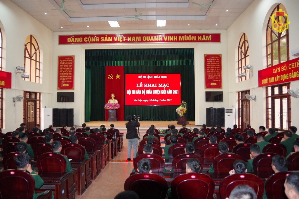 Hội thi "Cán bộ huấn luyện giỏi cấp Binh chủng năm 2021