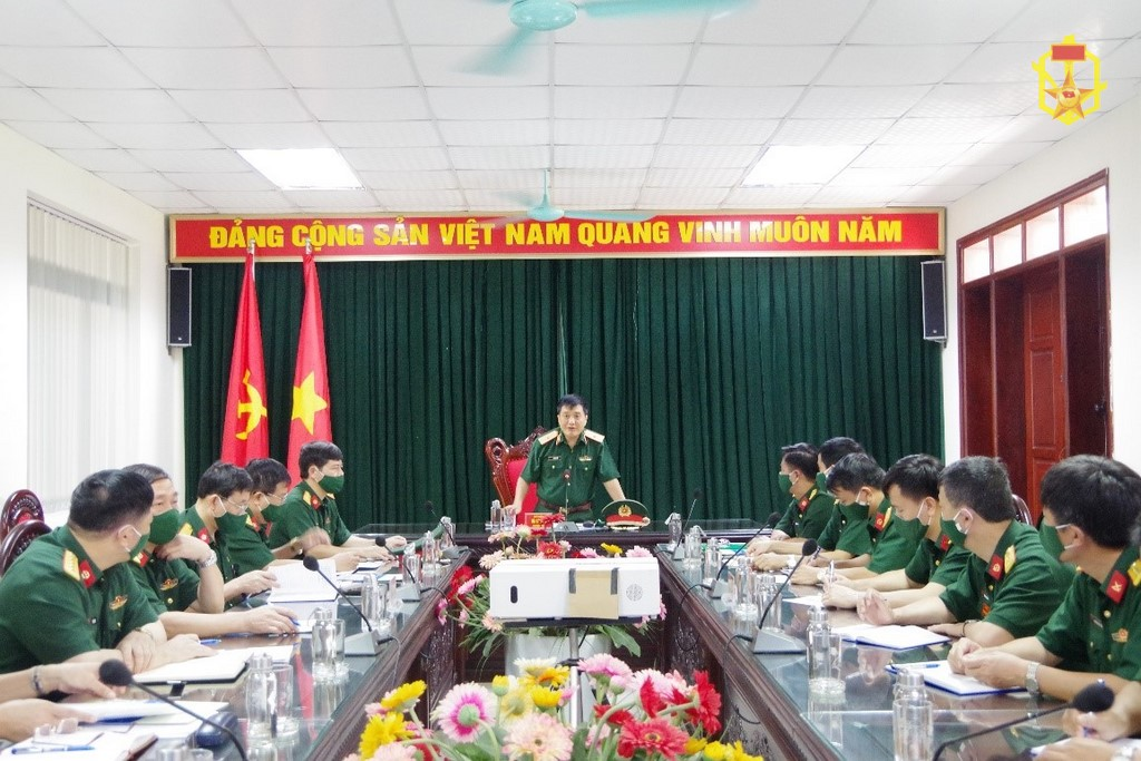 Tư lệnh Binh chủng kiểm tra kết quả thực hiện nhiệm vụ 6 tháng đầu năm 2021 đối với Nhà máy x61