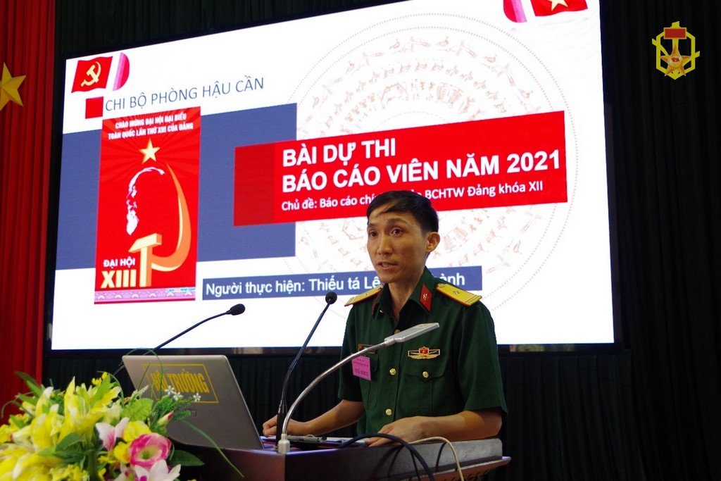 Hội thi Báo cáo viên giỏi khu vực 2 năm 2021 (Lữ đoàn 86)