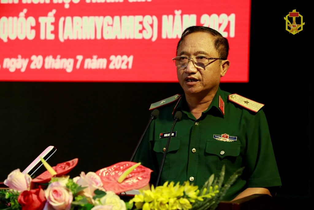 Lễ xuất quân Đội tuyển Hóa học tham gia Army Games 2021