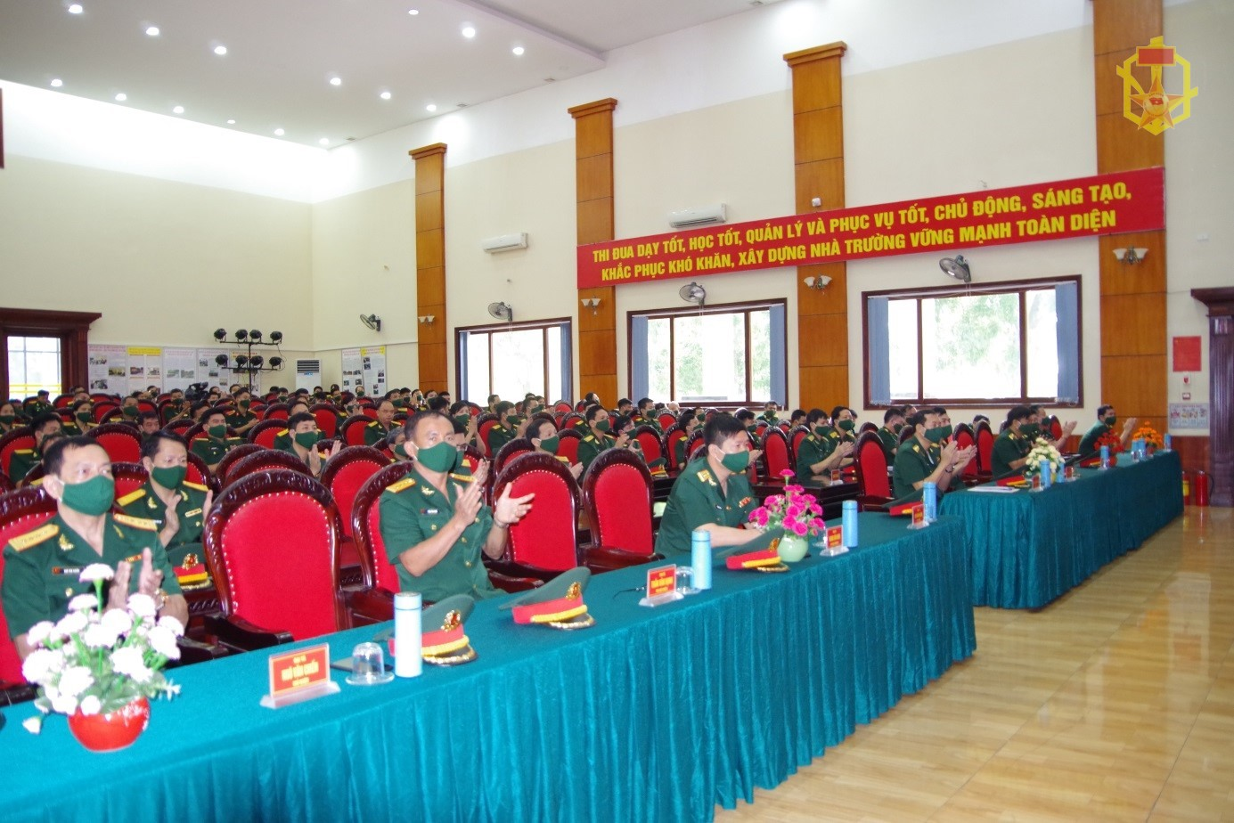 Trường Sĩ quan Phòng hóa tổ chức Lễ Khai giảng năm học 2021-2022