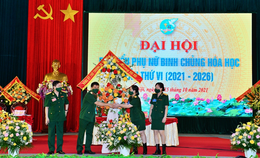 Binh chủng Hoá học tổ chức Đại hội đại biểu Phụ nữ Binh chủng lần thứ VI (2021-2026)