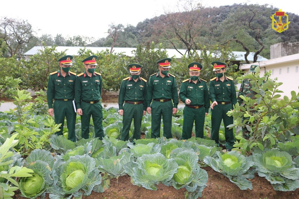 Thủ trưởng Cục Hậu cần/Binh chủng Hóa học kiểm tra công tác chuẩn bị Phúc tra “Xây dựng đơn vị nuôi quân giỏi, quản lý quân nhu tốt” tại Lữ đoàn 86