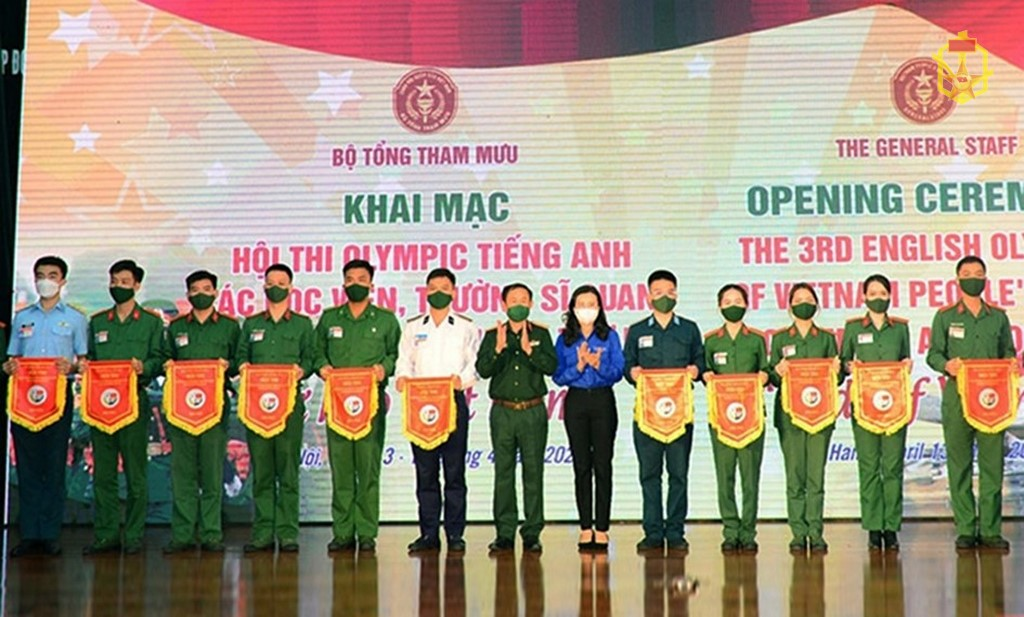 Trường Sĩ quan Phòng hoá tham gia hội thi Olympic tiếng Anh các học viện, trường sĩ quan, đại học toàn quân lần thứ ba năm 2022