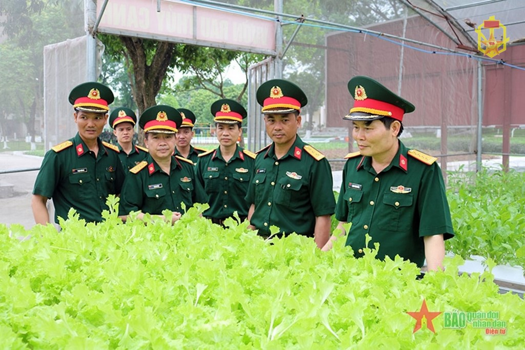 Phong trào xây dựng đơn vị nuôi quân giỏi, quản lý quân nhu tốt ở Lữ đoàn 86