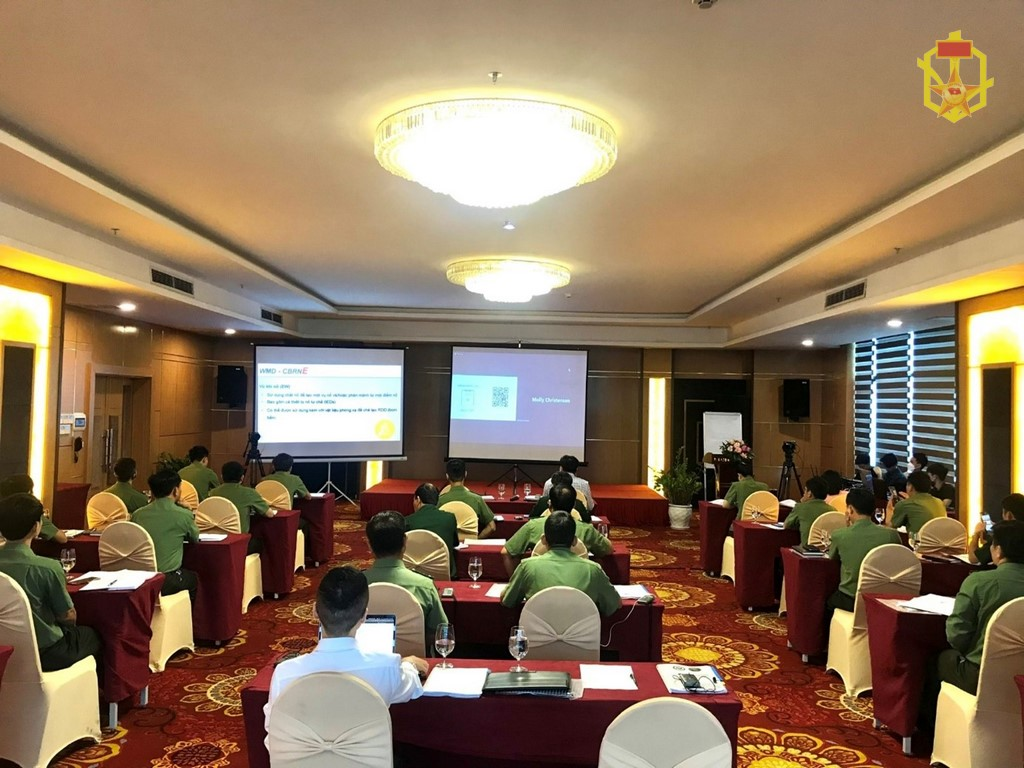 Tập huấn nhận diện hàng hóa liên quan đến vũ khí hóa học, sinh học, phóng xạ, hạt nhân và chất nổ cho Đơn vị đầu mối khu vực miền Trung