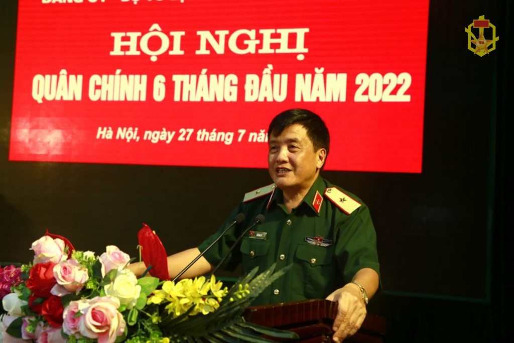 Binh chủng Hóa học tổ chức Hội nghị quân chính 6 tháng đầu năm 2022