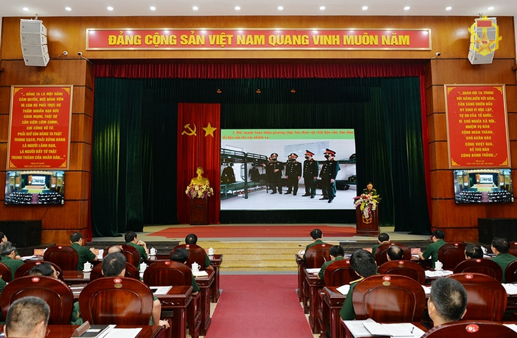 Binh chủng Hóa học tổng kết 10 năm thực hiện Nghị quyết 623 về công tác hậu cần quân đội