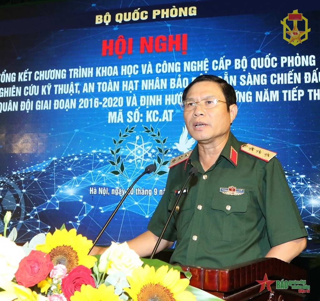 Bộ Quốc phòng tổng kết chương trình nghiên cứu kỹ thuật, an toàn hạt nhân