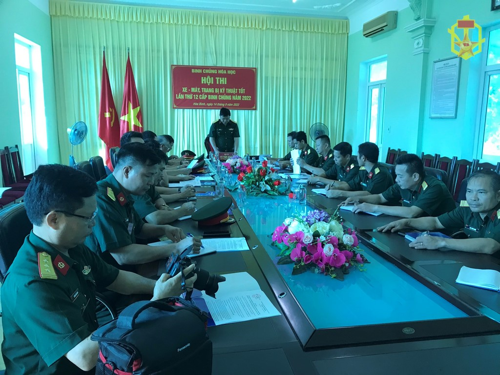 Kho K63 hoàn thành tốt nhiệm vụ tham gia Hội thi xe - máy, trang bị kỹ thuật tốt lần thứ 12 do Binh chủng tổ chức năm 2022