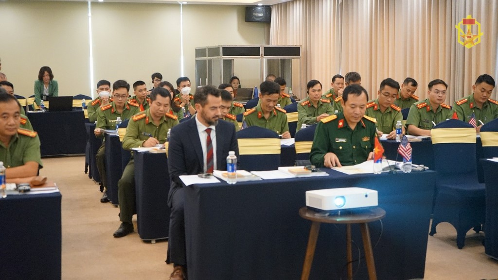 Tập huấn nhận diện hàng hóa liên quan đến vũ khí hóa học, sinh học, phóng xạ, hạt nhân và chất nổ cho Đơn vị đầu mối khu vực miền Bắc