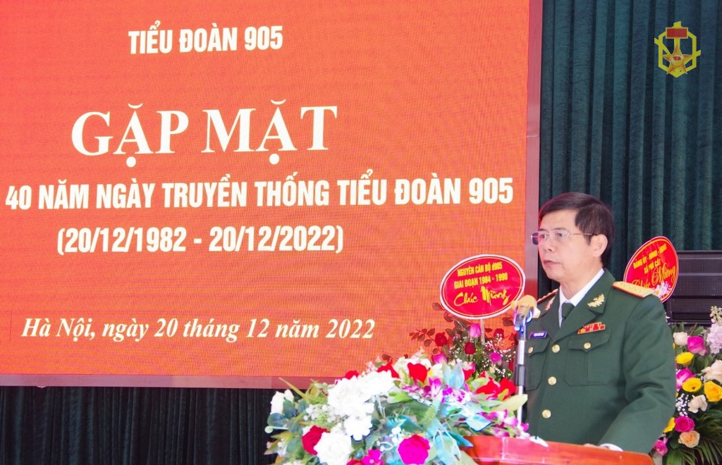 Tiểu đoàn 905 kỷ niệm 40 năm ngày truyền thống (20/12/1982 - 20/12/2022)
