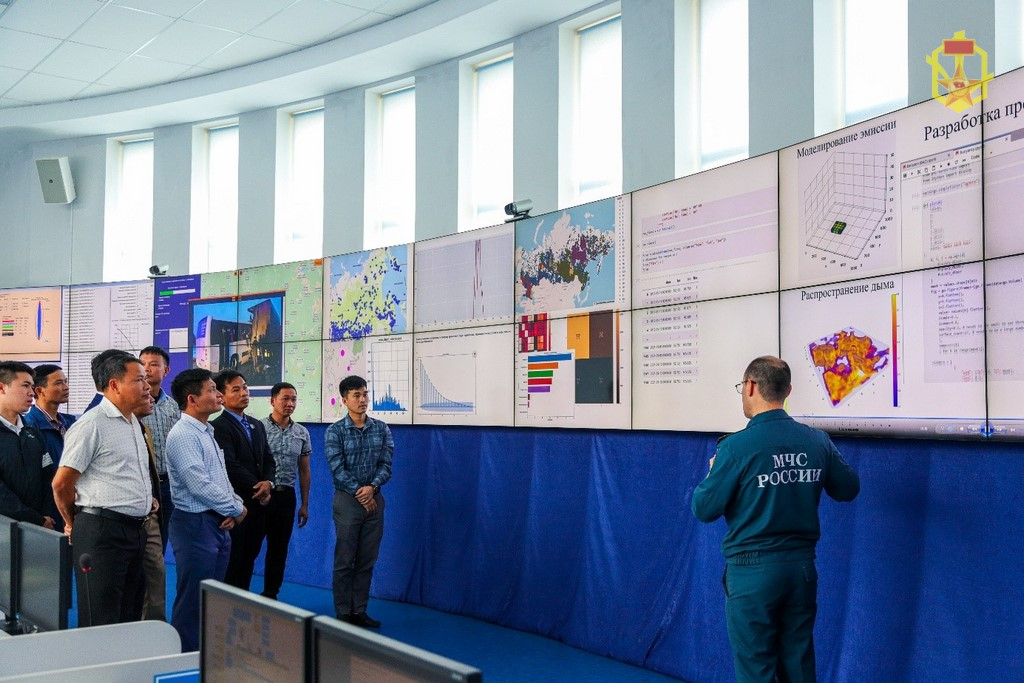 Kết quả học tập của đoàn công tác Binh chủng Hóa học về ứng phó sự cố tại Liên Bang Nga năm 2023