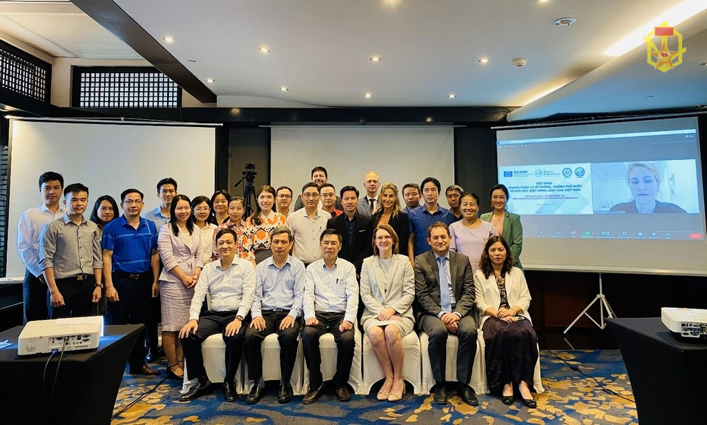 Hội thảo đánh giá kết quả rà soát quy định pháp luật về phòng, chống phổ biến vũ khí hủy diệt hàng loạt của Việt Nam