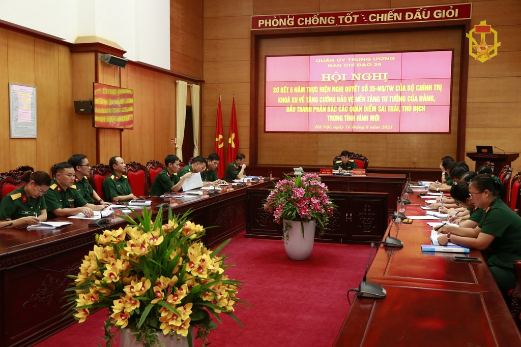 Hội nghị sơ kết 5 năm thực hiện Nghị quyết số 35-NQ/TW của Bộ Chính trị khóa XII