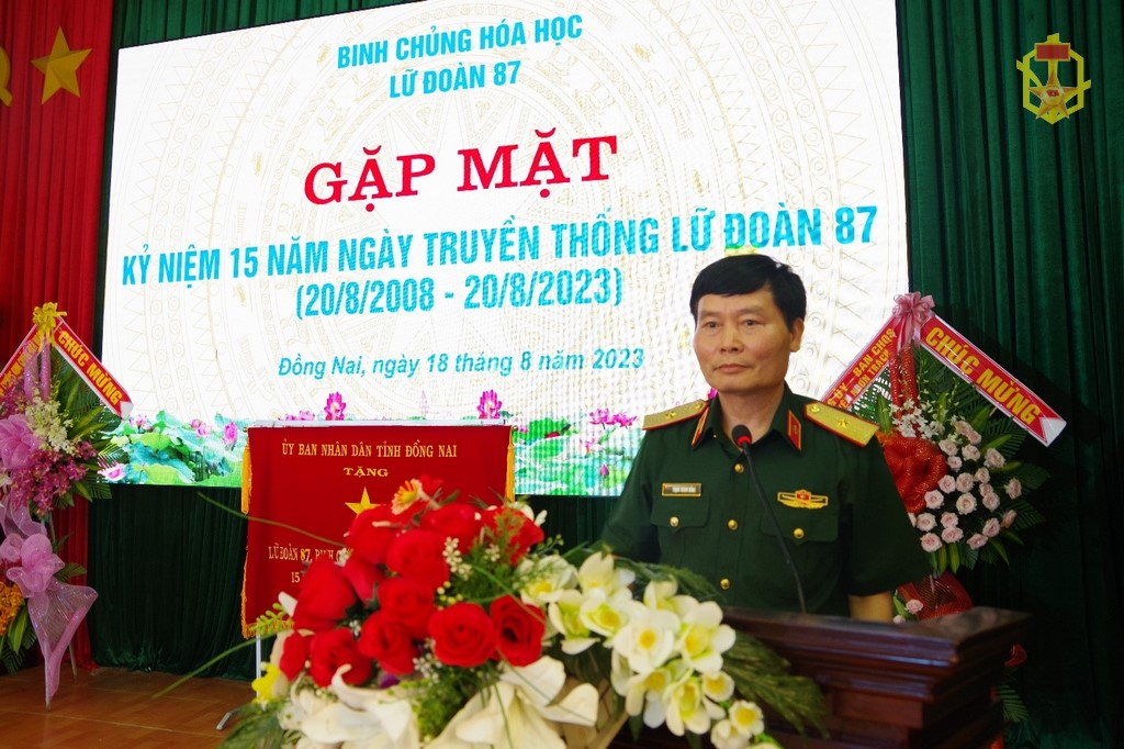 Phát huy truyền thống “Đoàn kết, chủ động, sáng tạo, phát triển”, xứng đáng là lá cờ đầu của Binh chủng Hoá học tại khu vực phía nam