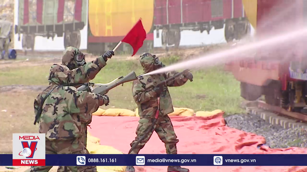 Diễn tập ứng phó tình huống phổ biến vũ khí phóng xạ
