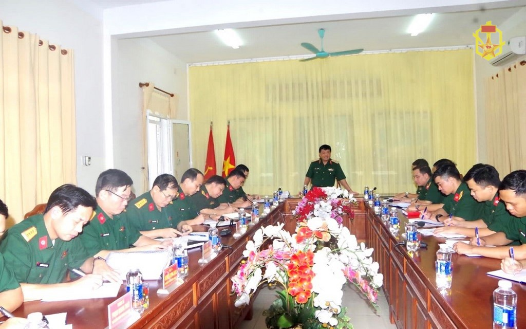 Tư lệnh Binh chủng Hoá học kiểm tra, nắm tình hình tại Tiểu đoàn 906