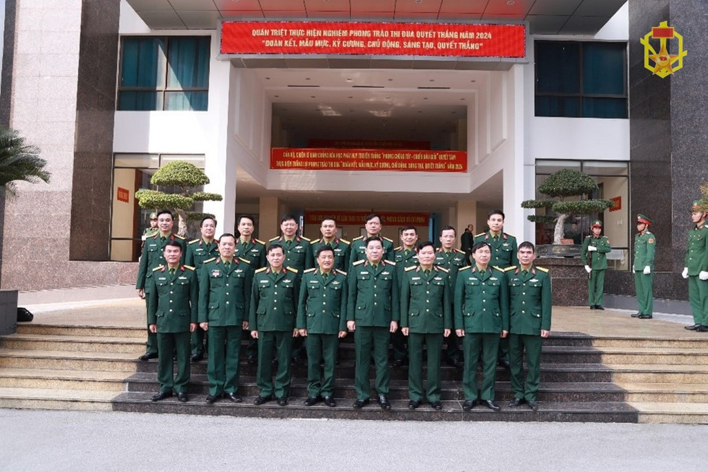 Đảng ủy Binh chủng Hóa học ra nghị quyết lãnh đạo thực hiện nhiệm vụ năm 2024