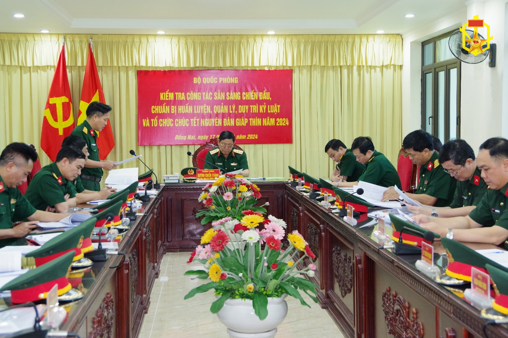 Thủ trưởng Bộ Tổng Tham mưu thăm và làm việc tại Lữ đoàn 87
