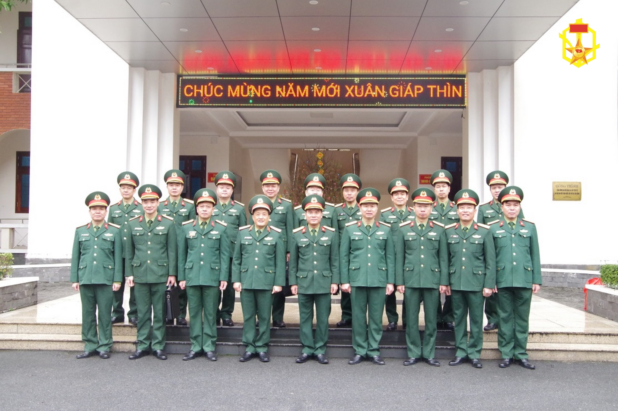 Bộ Tư lệnh Hoá học kiểm tra và chúc Tết Nguyên đán Giáp Thìn năm 2024 tại Trường Sĩ quan Phòng hoá