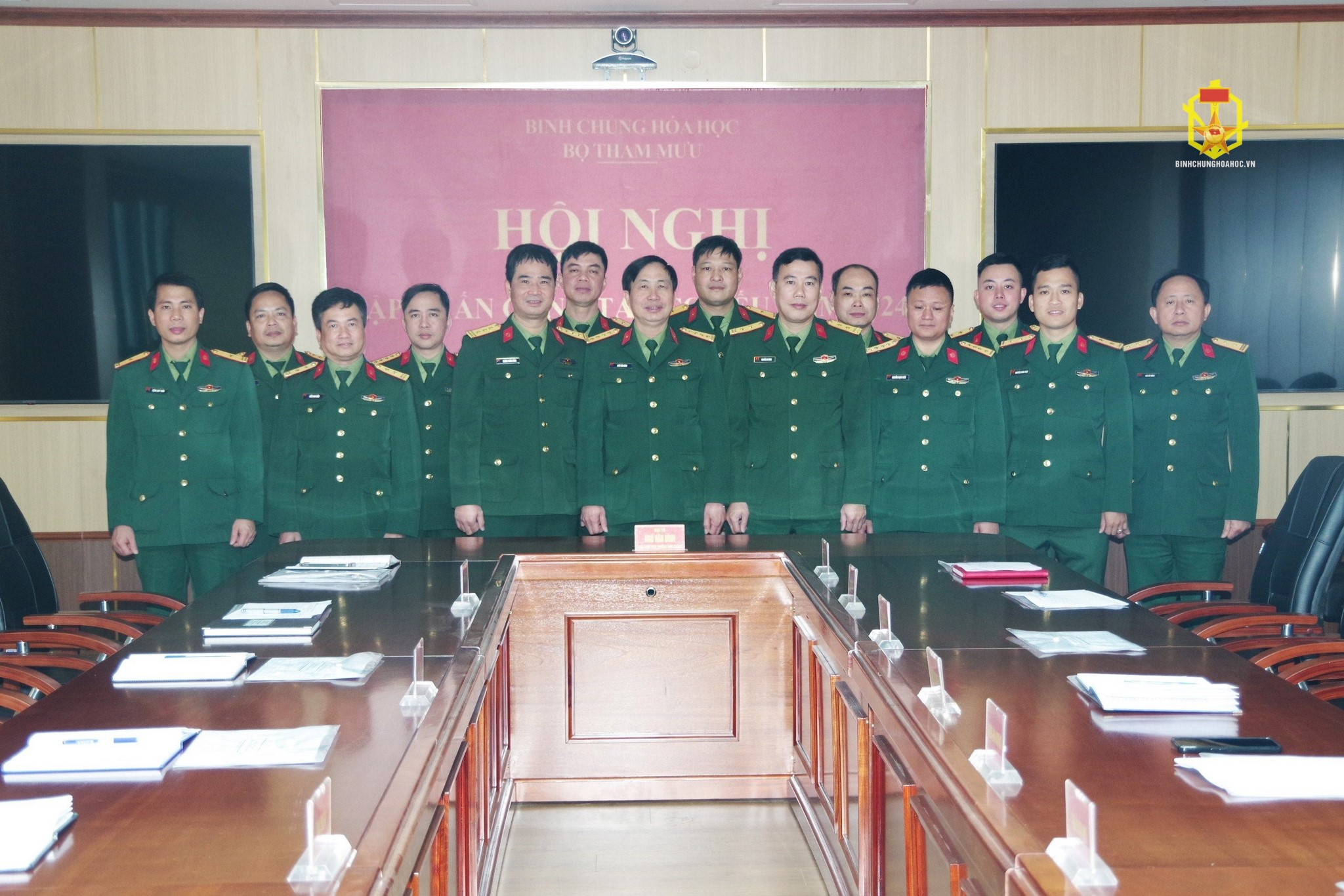 Binh chủng Hóa học tập huấn công tác cơ yếu năm 2024
