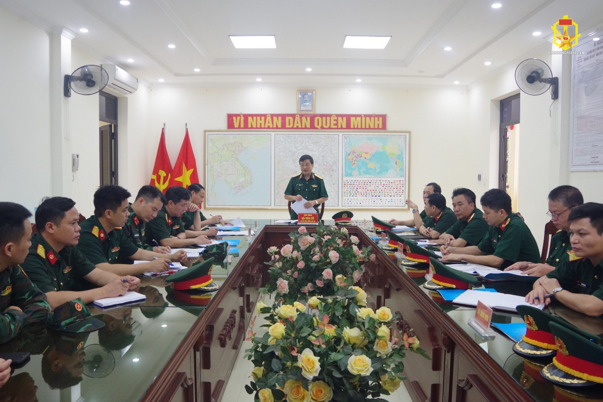Tư lệnh Binh chủng kiểm tra trình diễn phương án Ứng phó sự cố hóa chất môi trường tại Tiểu đoàn 905, Lữ đoàn 88