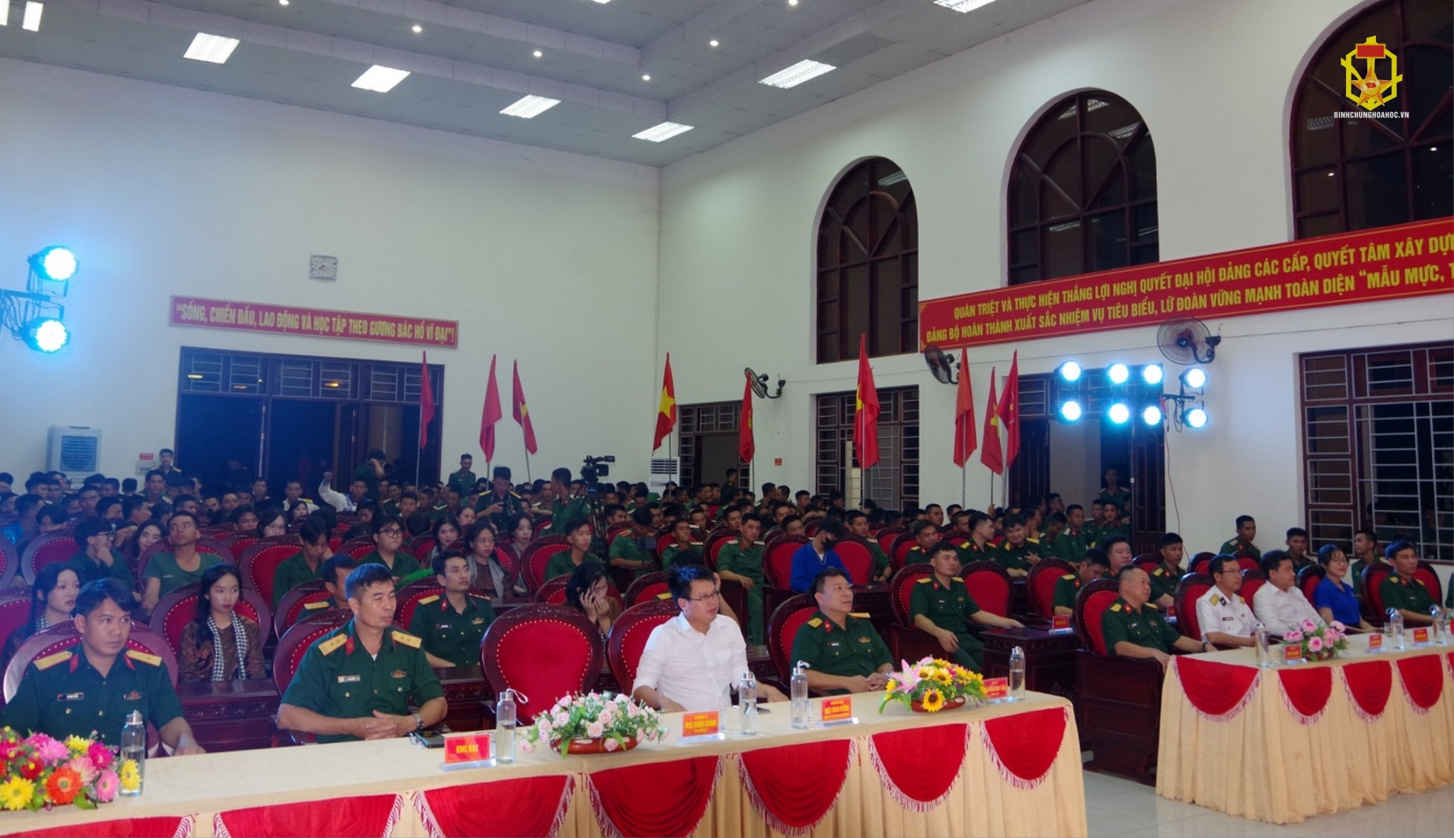 Lữ đoàn 87 tổ chức chương trình giao lưu văn nghệ và các vũ điệu trong sinh hoạt tập thể của bộ đội năm 2024