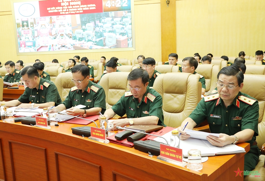6 tháng đầu năm 2024, Bộ Quốc phòng đã hoàn thành hơn 52% nội dung kế hoạch công tác cải cách hành chính năm 2024.