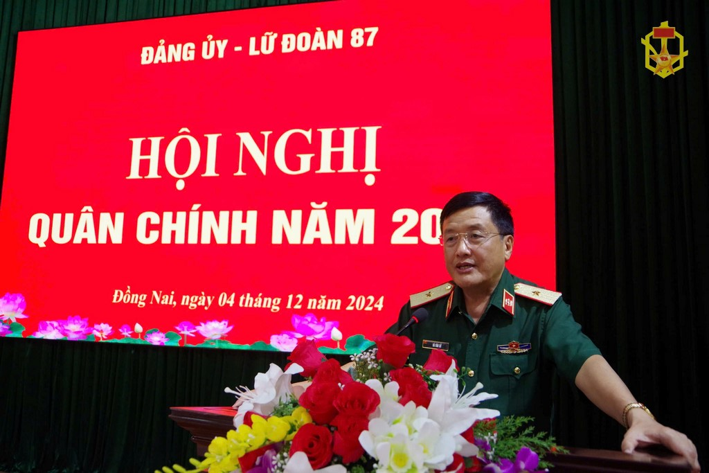 Lữ đoàn 87 tổ chức Hội nghị Quân chính năm 2024