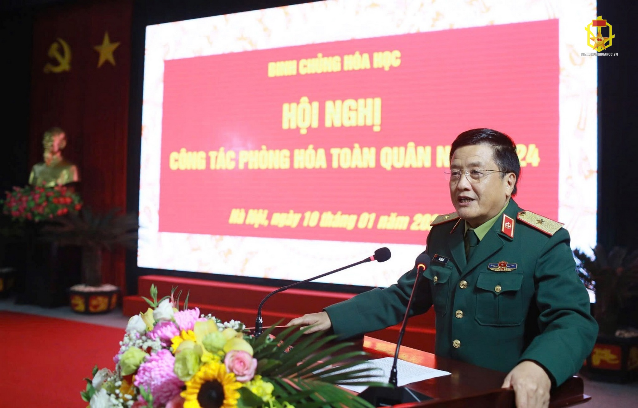 Binh chủng Hóa học tổ chức Hội nghị Công tác phòng hóa toàn quân năm 2024