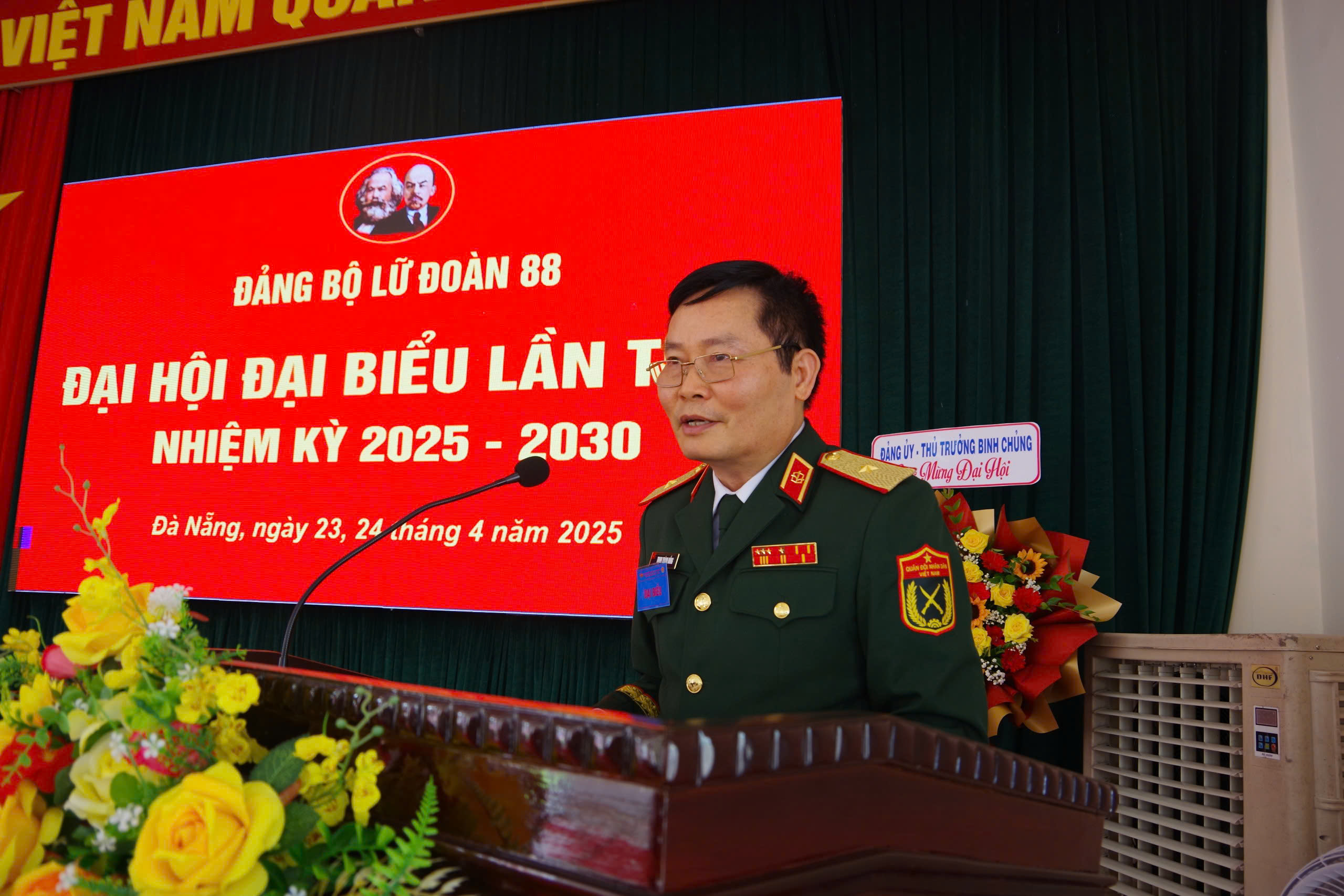Đại hội đại biểu Đảng bộ Lữ đoàn 88 lần thứ I, nhiệm kỳ 2025 - 2030.