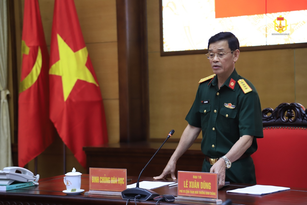 Binh chủng Hóa học tổ chức Hội nghị sơ kết công tác cải cách hành chính và chuyển đổi số giai đoạn 2021-2025, nhiệm vụ, giải pháp trọng tâm giai đoạn 2026-2030