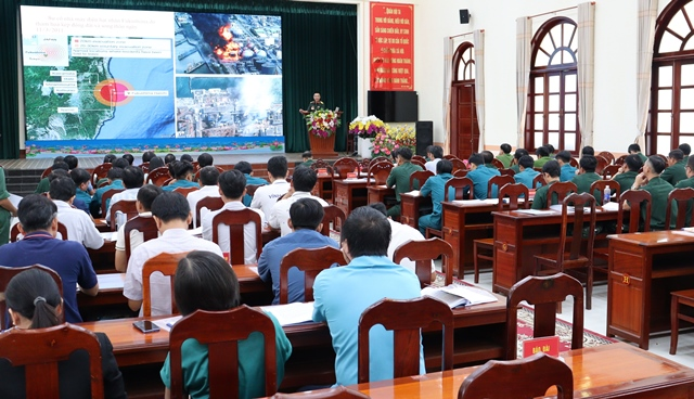 Tập huấn nâng cao kỹ năng, thực hành ứng phó sự cố hóa chất độc, xạ năm 2025