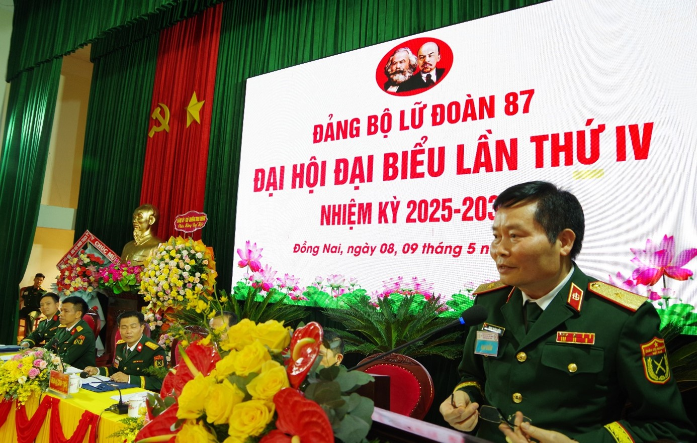 Đại hội Đại biểu Đảng bộ Lữ đoàn 87 lần thứ IV, nhiệm kỳ 2025-2030