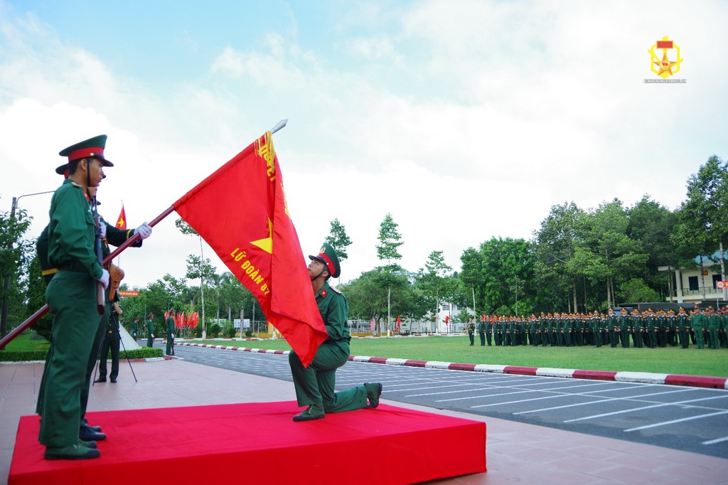 Lữ đoàn 87 tổ chức Lễ tuyên thệ chiến sĩ mới