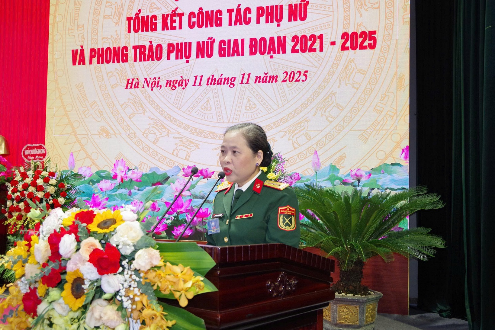Binh chủng Hóa học tổng kết công tác phụ nữ và phong trào phụ nữ giai đoạn 2021–2025