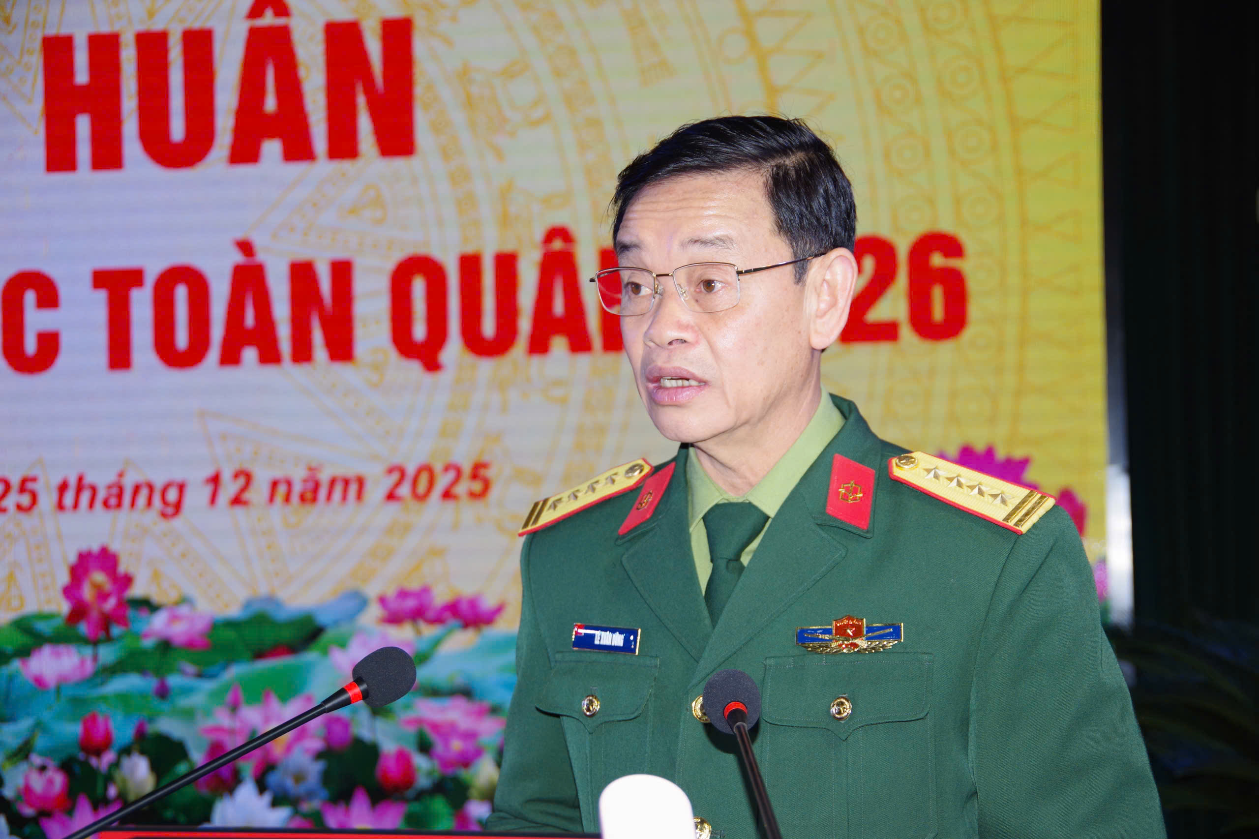 Tập huấn cán bộ Hóa học toàn quân năm 2025
