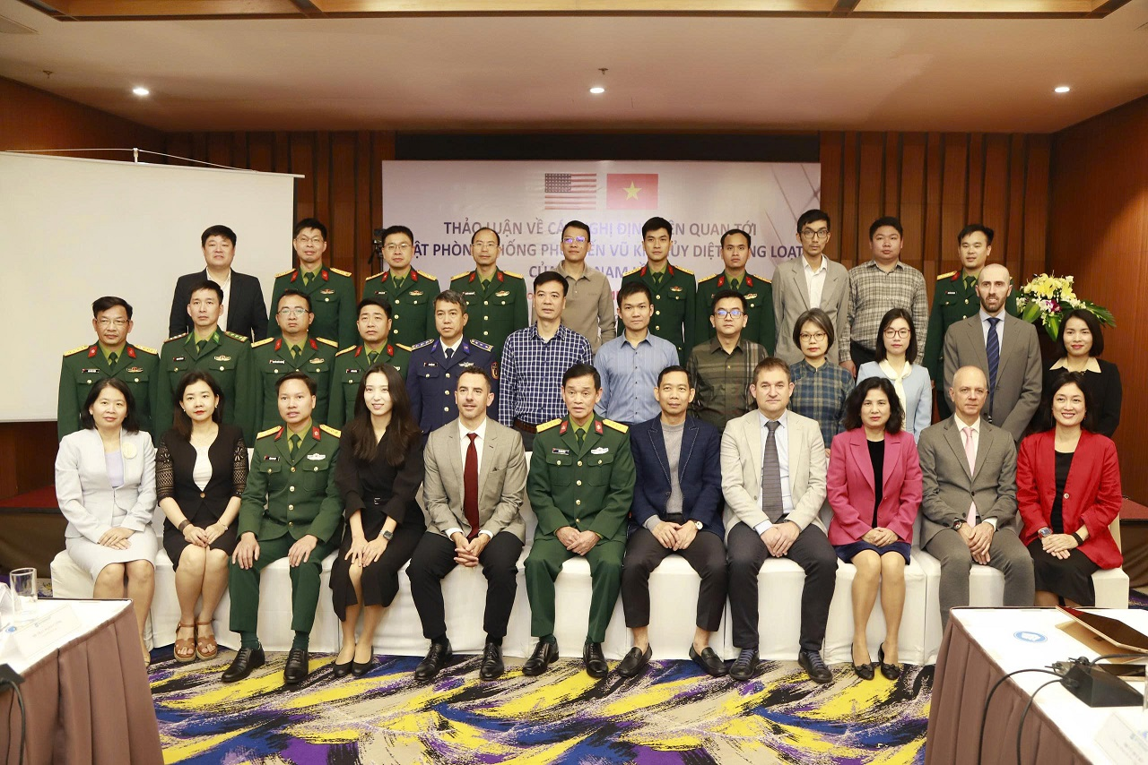 Thảo luận về các Nghị định liên quan tới Luật Phòng chống phổ biến vũ khí huỷ diệt hàng loạt của Việt Nam lần 2